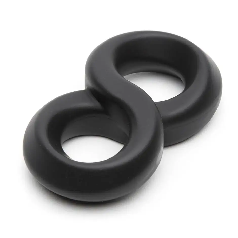 hc090Magic 8 Stretchy Silicone Cock Ball Ring (1)