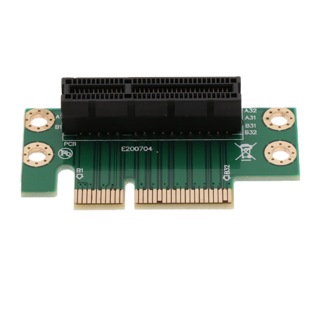 PCI Express 4X 90 Degree Adapter Riser Card For 1U Computer Server Chassis