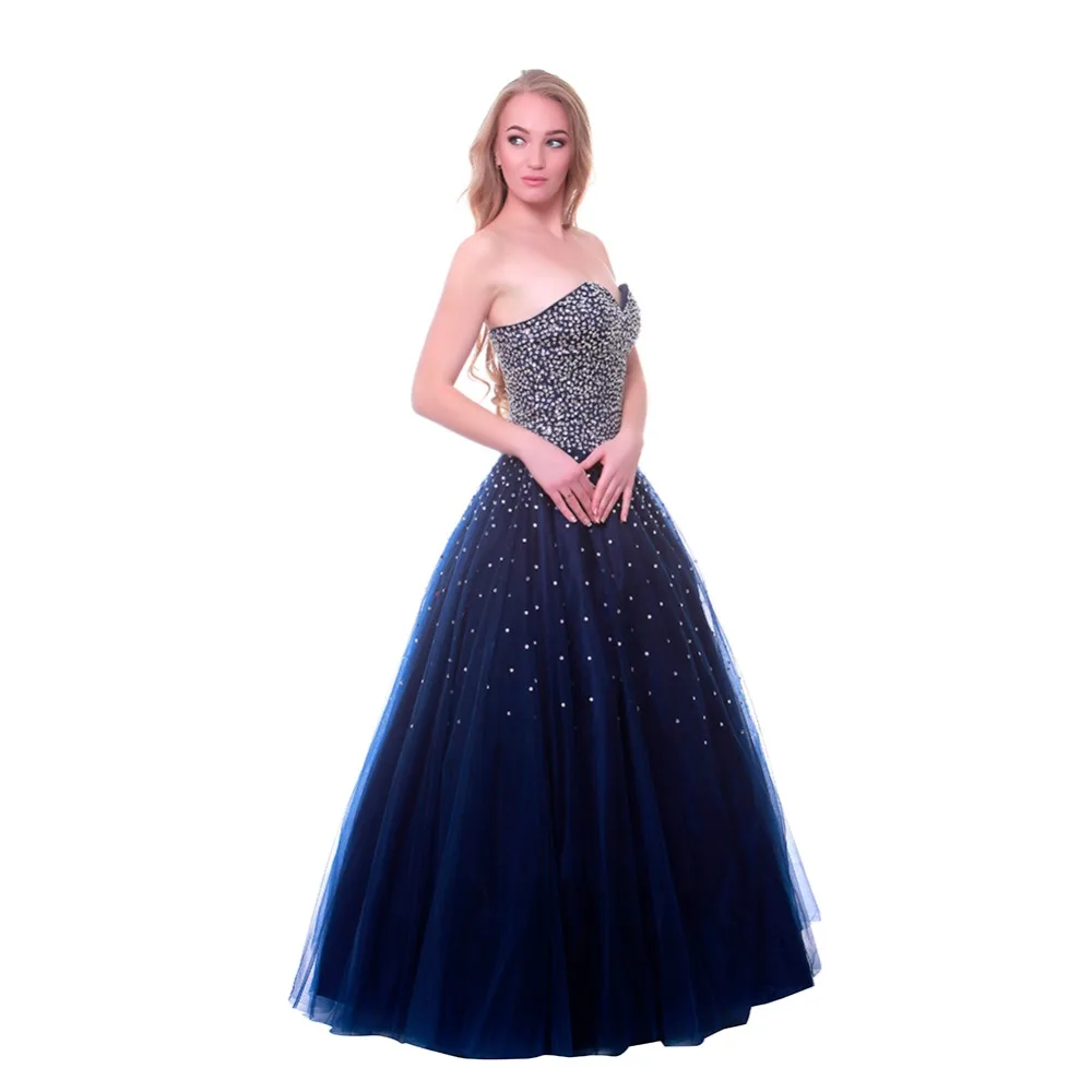 Бальное платье без бретелек Quinceanera бальное праздничное платье Vestido de Festa; Robe de Soiree Выпускные платья Бисер Ballkleid