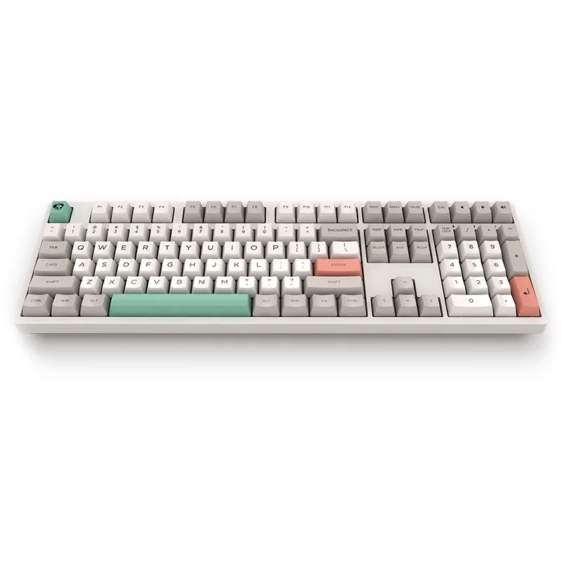 Новинка AKKO 3108 V2 9009 ретро Механическая клавиатура 108 клавиш USB Проводная тип c