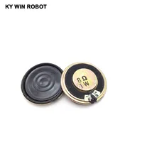 דק רמקול 5pcs / הרבה 5mm עובי ניו אולטרה דק מיני רמקול 8 אוהם 1 וואט 1W 8R קוטר רמקול 30mm 3cm (5)