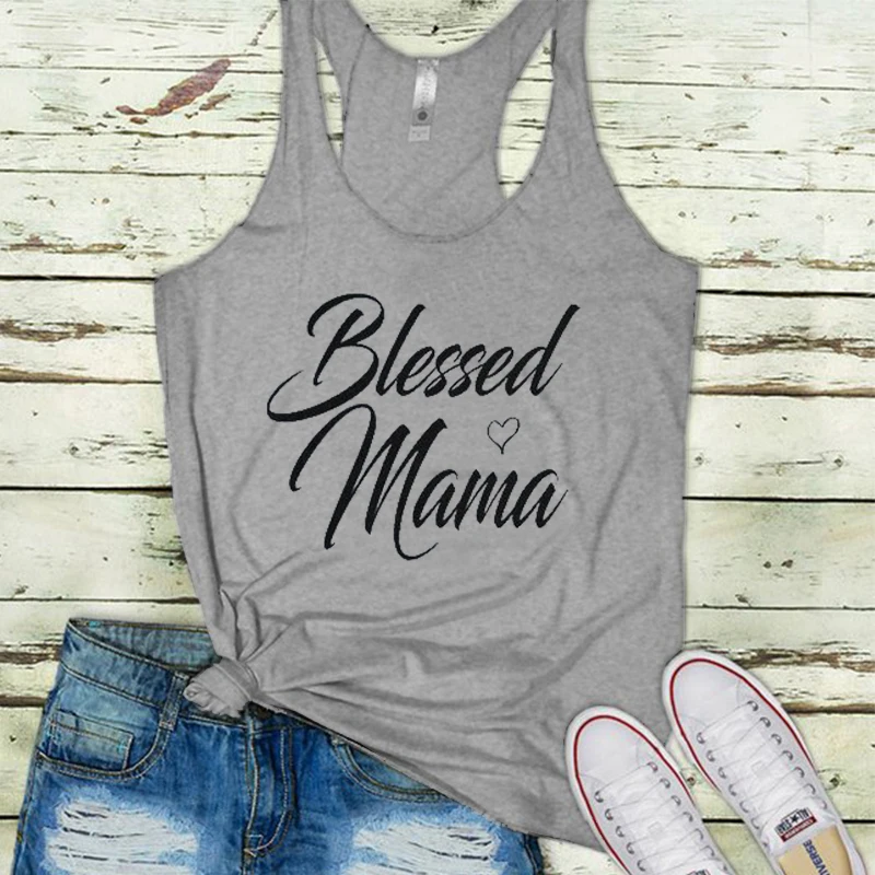 

2019 blessed mama tank wine wino saur tops girls rose planks then dranks women clothes summer sexy workout top woman