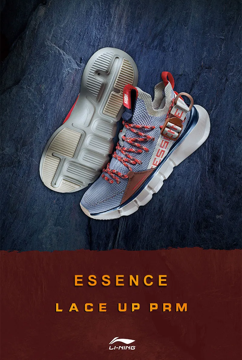 Li-Ning/Мужская обувь для баскетбола на шнуровке; спортивная обувь с дышащей подкладкой; кроссовки из моно пряжи; AGBP053 YXB305