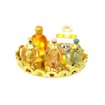 

1:12 Scale Mini Perfume Set Furniture Toy Dollhouse Match Collectible Gift Hot sale
