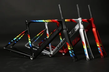 

Road Bike Frame 2018 R8000 and MARS Super Light alloy road Frame+ Carbon Fork+headset racing bicycle frame