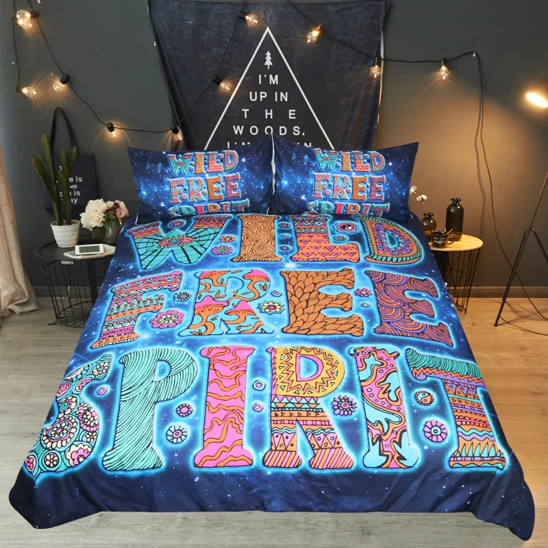 

3pcs Nevresim Takimlari Kids Twin Full King Queen Bedding Set Jogo De Cama Bed Sets Linens E