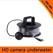 Free shipping 20Meters Depth Underwater Camera with 12PCS white LEDS Leds Adjustable for Fish Finder Diving