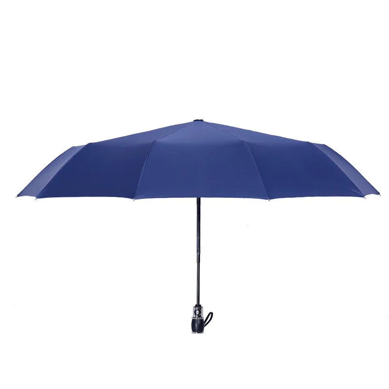 Автоматический складной зонт, Мужской Зонт от дождя, ветрозащитный, УФ, большой, мужской, в полоску, parapluie, 3 цвета, рекомендуем
