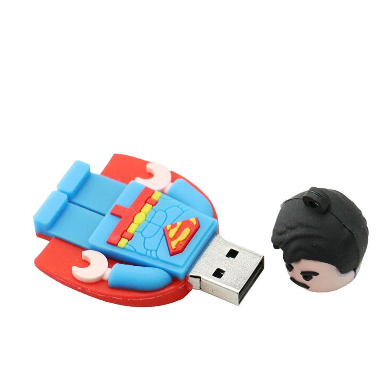 Новый Бэтмен USB флэш-накопитель Новинка; Лидер продаж флешки Капитан Америка супер герой Миньоны накопитель 4 ГБ 8 ГБ 16 ГБ 32 ГБ 64 ГБ