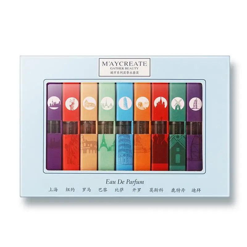 

9pcs Different Liquid Perfume 3ML women original parfume Fragrance and Deodorant Festival Gift