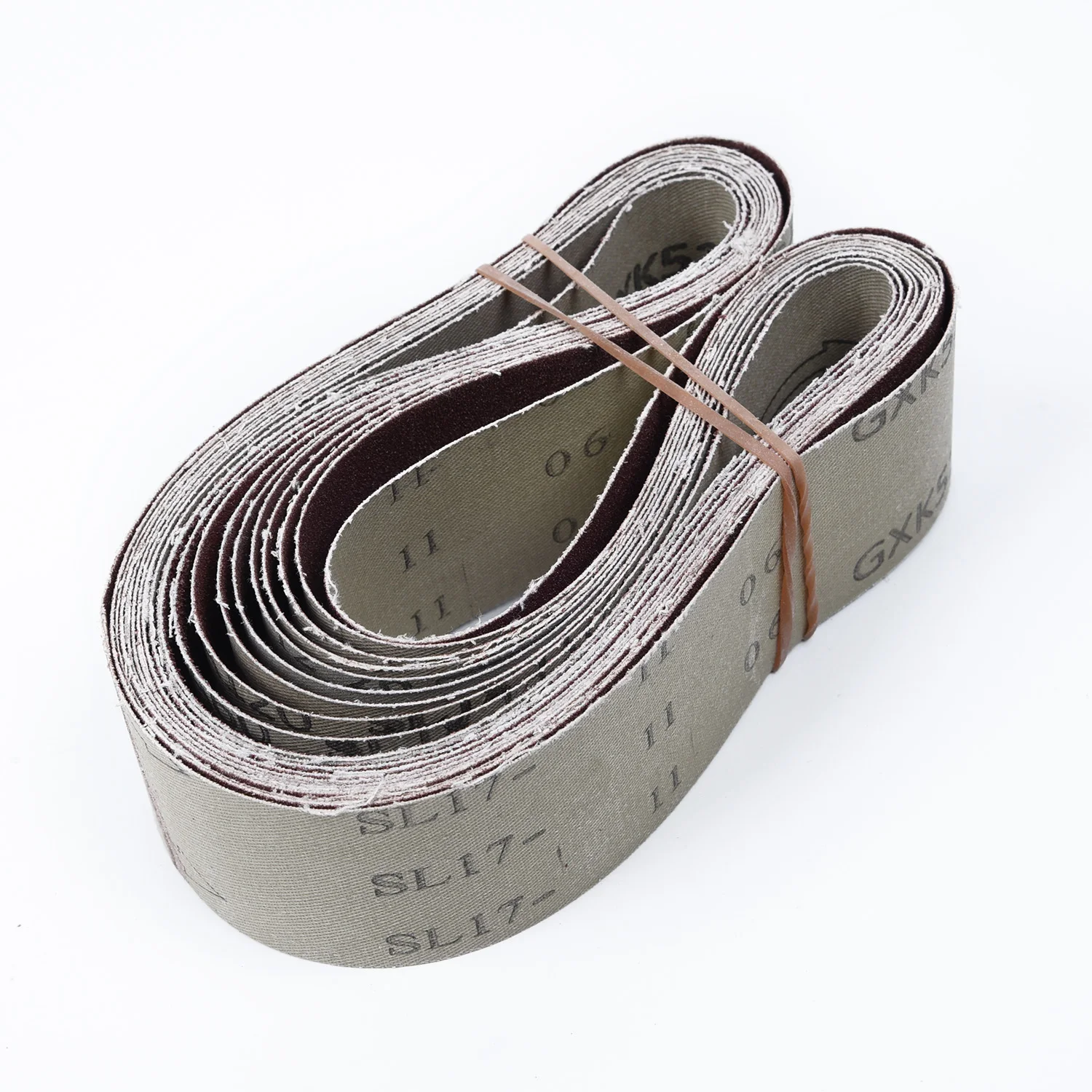 New 10pcs Mixed 60/120/150/240 Grit 50x686mm Sanding Belt for Grinding Polishing