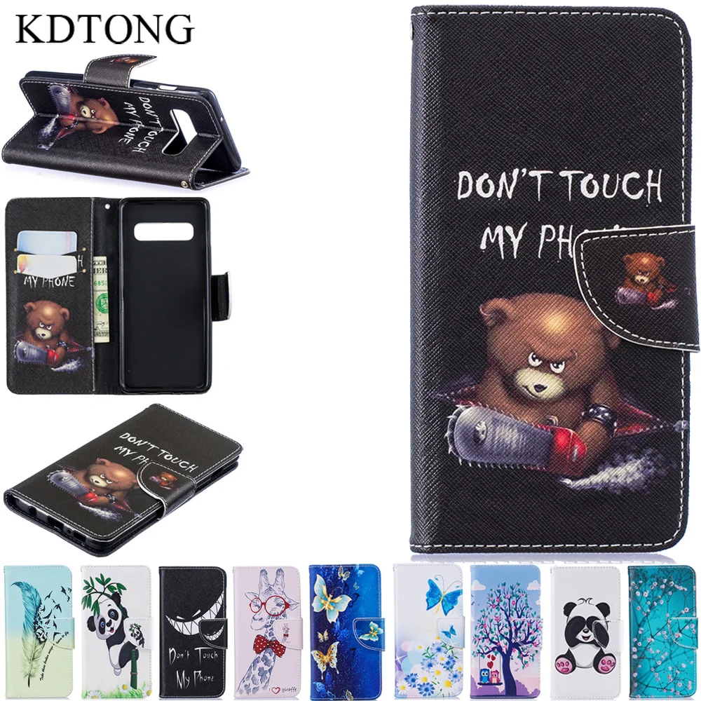 

Phone Case sFor Samsung Galaxy S10E S10 Case PU Leather Flip Magnetic Wallet Cover For Samsung Galaxy S10 Plus S 10 Case Cover