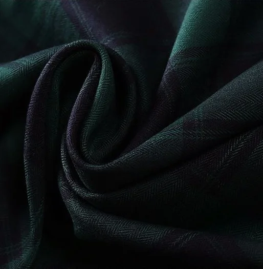 Mylb клетчатая ткань смесь хлопка Классический Шотландский клетчатый костюм коллекция плиссированная юбка Сетка Ткань Текстиль