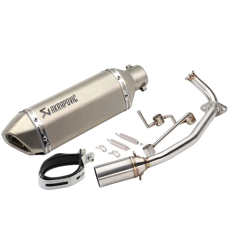 

Best Sell Motorcycle Exhaust Full System With Link Pipe for PCX 125 PCX 150 2012-2016 Motorbike Muffler Exhaust Escape