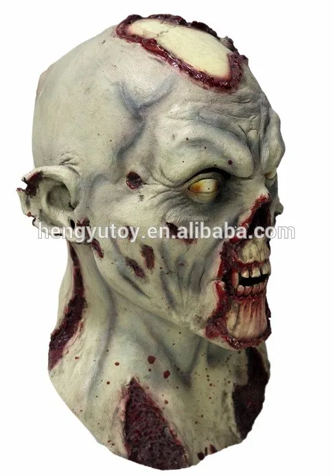 

Halloween Theater Props Scary Latex Mask Rotting Death Mask