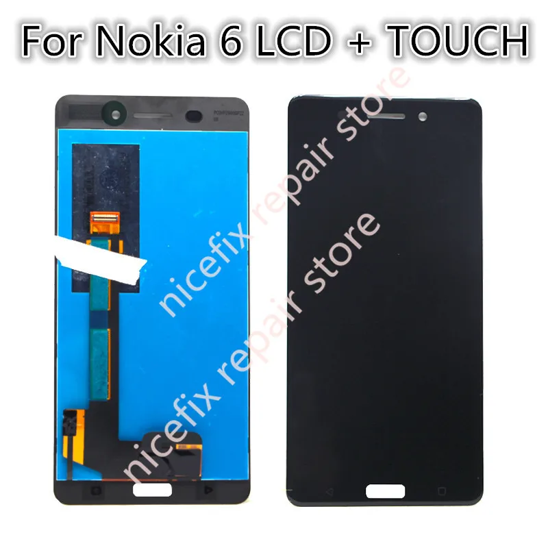 

For Nokia 6 N6 LCD Display With Touch Screen Digitizer Assembly Replacement Parts For Nokia 6 LCD