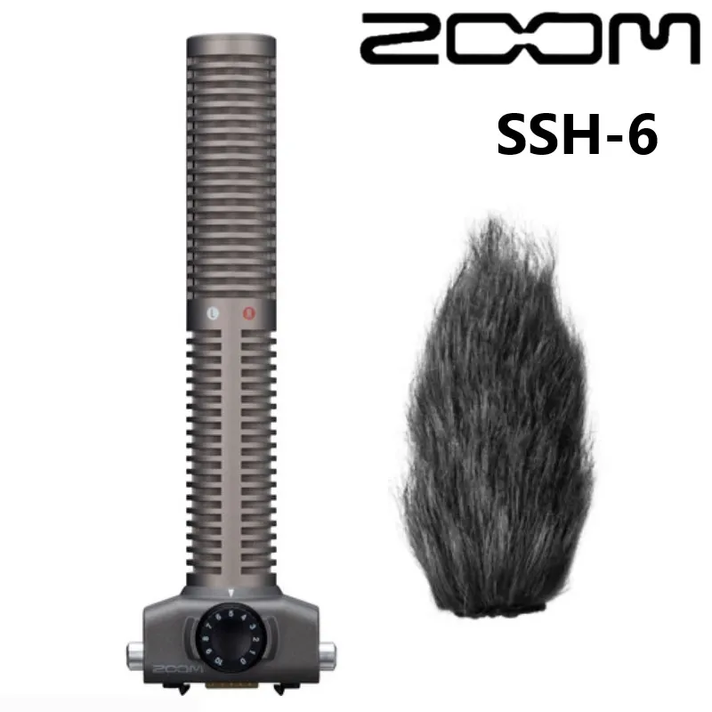 

ZOOM SSH6 shotgun microphone for recorder professional noise reduction recorder microphone for Q8/H5/H6