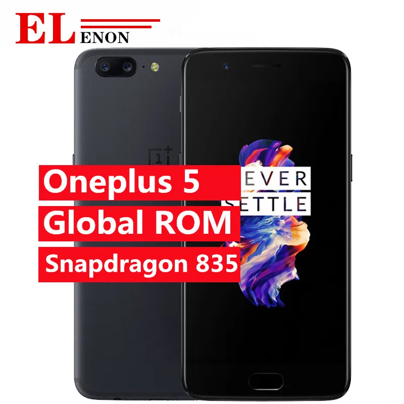 Оригинальный Новый One plus OnePlus 5 6 ГБ 64 Гб Смартфон 4G LTE ''Snapdragon 835 Восьмиядерный 20MP