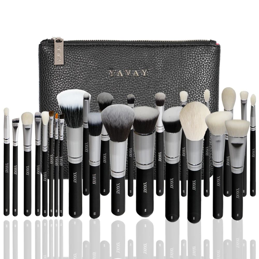 

YAVAY 25 MAKEUP BRUSHES PROFESSIONAL SET BLENDING PREMIUM ARTIST make up brushes beauty tool kit