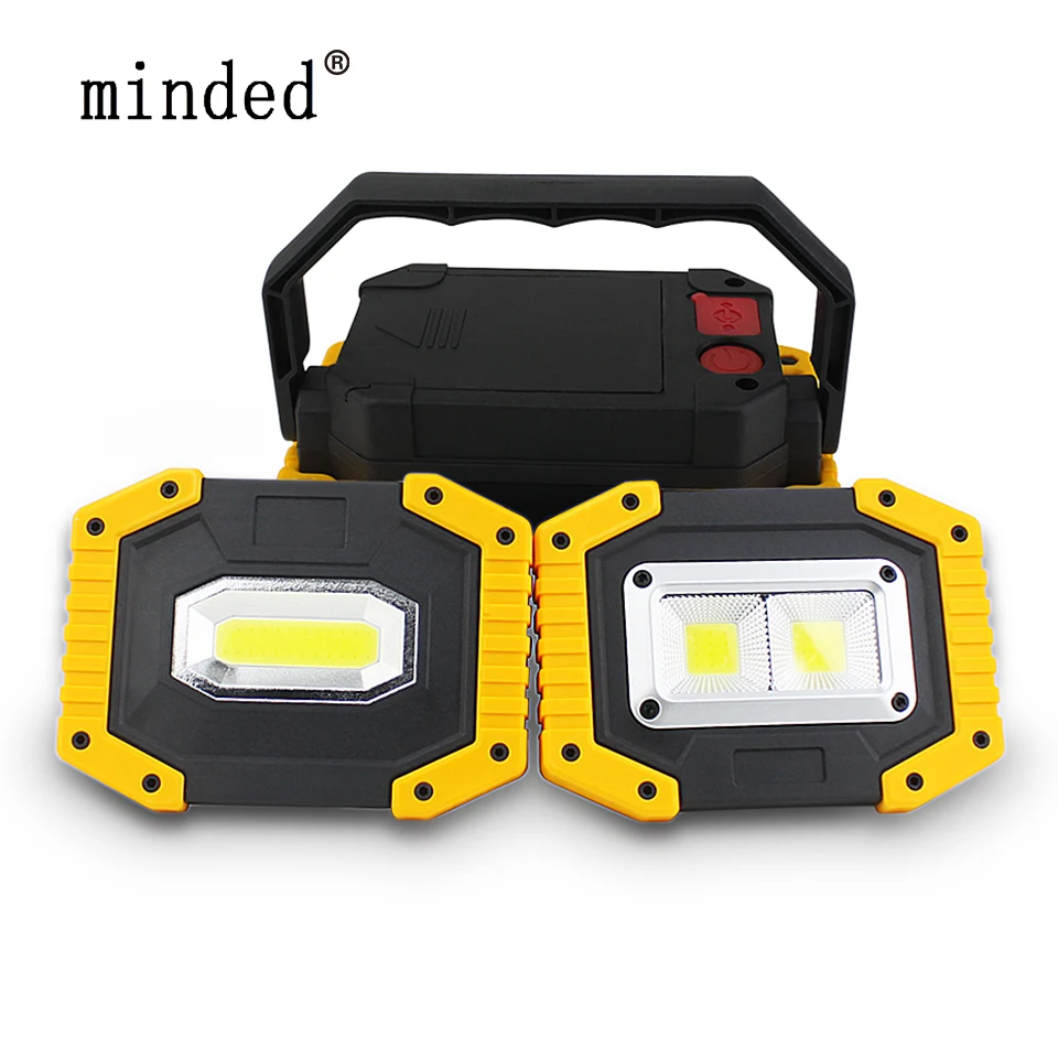 

Rechargeable LED Flood Light 20W Led Searching Light 400LM Portable Spotlight Led Work Lamp Flood Light for Outdoor Camping Lamp