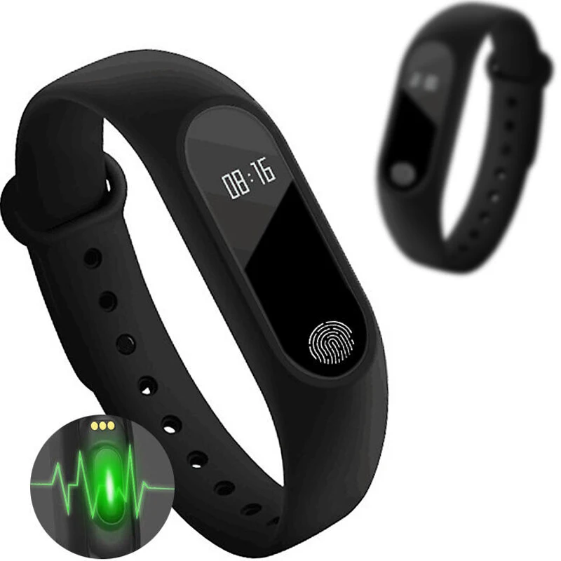 

M2 Smart Bracelet OLED Screen Band Sport Activity Tracker Smart Watch Bluetooth 4.0 Information Display PK Miband 3 Miband 2