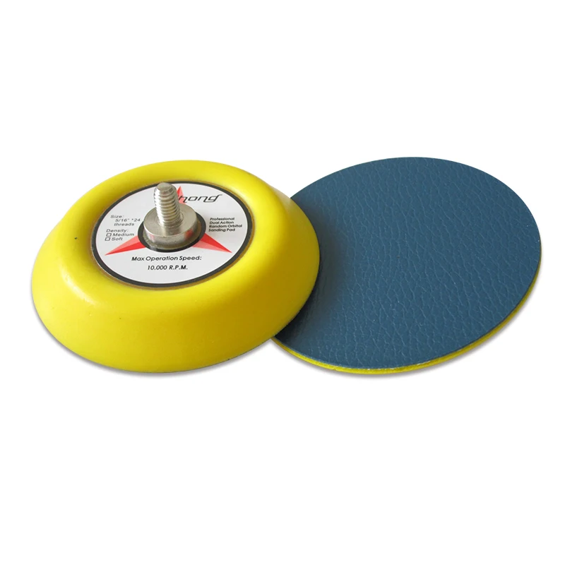 

3 Inch PSA Vinyl M6 & 5/16"-24 Thread Sanding Backup Pad Self-adhesive for Grinding and Polishing Power Tools Accessories