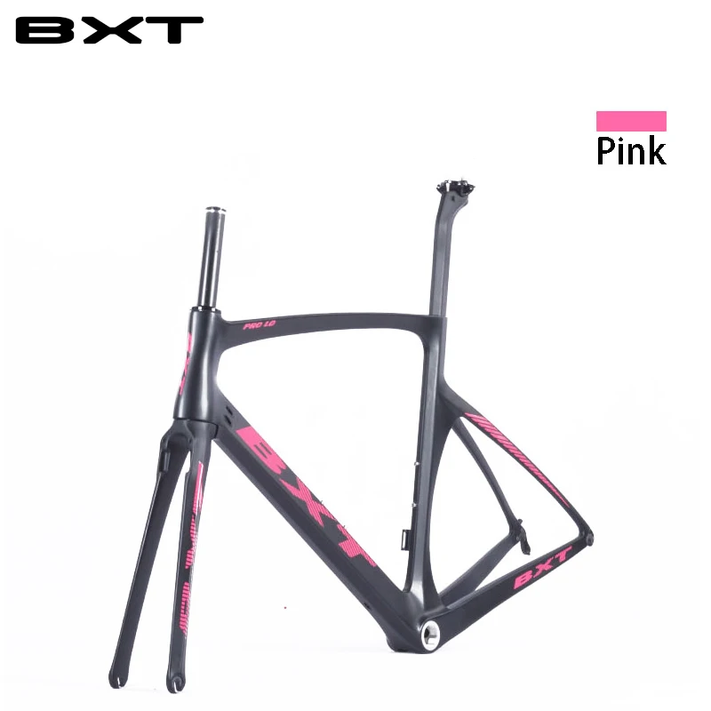 2017 TOP NEW T800 Full Carbon Road Frame Bike Racing Bicycle Frameset Accept Custom Logo Size
