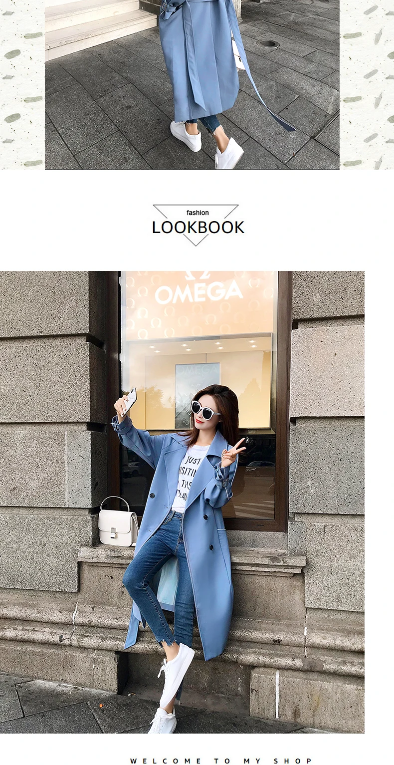 KMETRAM весеннее пальто женская одежда 2019 корейский Тренч женское винтажное длинное пальто Модная Верхняя одежда Casaco Feminino MY2550