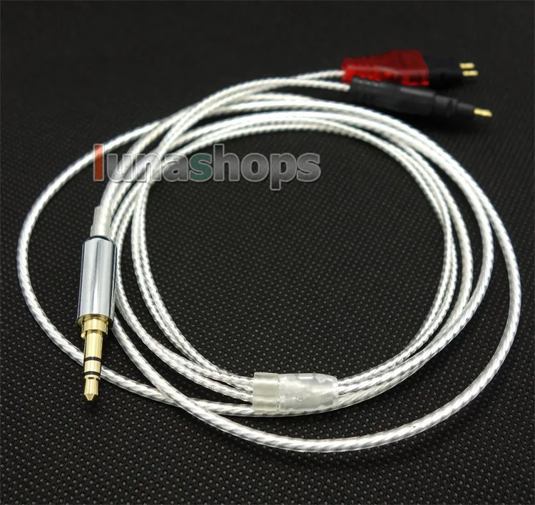 

3.5mm OCC + Silver Plated Cable For Sennheiser HD650 HD600 HD580 HD525 HD565 Headphone LN004076