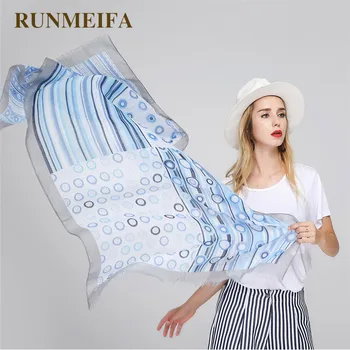 

RUNMEIFA Newest Fashion Women Spring Autumn Scarves Beautiful Voile Shawls Elegant Ladies Shawls Foulard Femme Echarpe