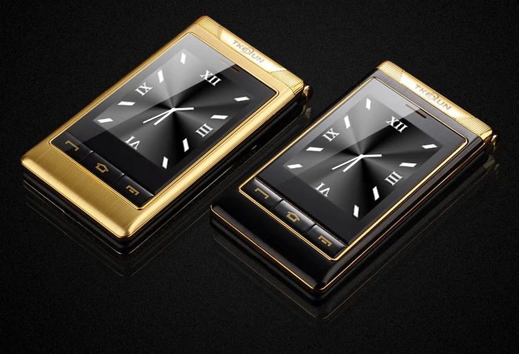 2 шт./лот TKEXUN G10 женский флип телефон с двойным экраном двойная Sim камера MP3 MP4 3 0