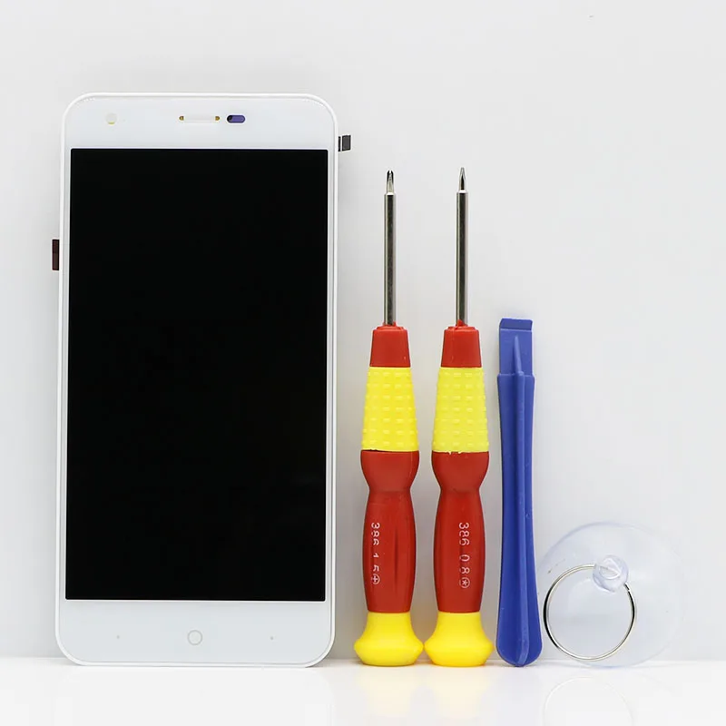 

New original Touch Screen LCD Display LCD Screen For ZOPO Flash C Digitizer Assembly With Frame Replacement Parts