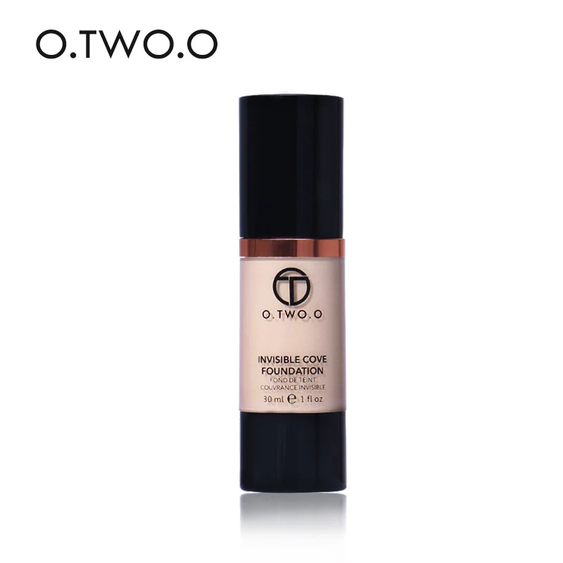 

O.TWO.O Makeup Foundation Waterproof Flawless Coverage Base Cosmetic Professional Fluid Cosmetics Liquid Foundations Hot Sale