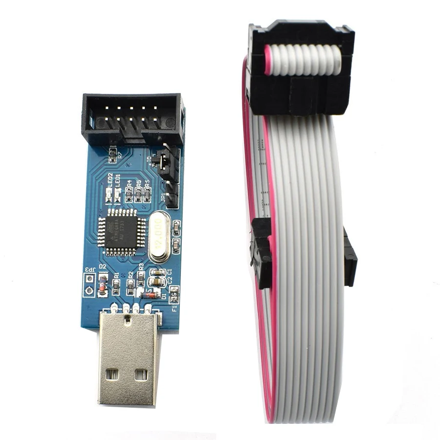 

1pcs/lot USB ISP Programmer for ATMEL AVR ATMega ATTiny 51 AVR Board ISP Downloader Programmer usbasp
