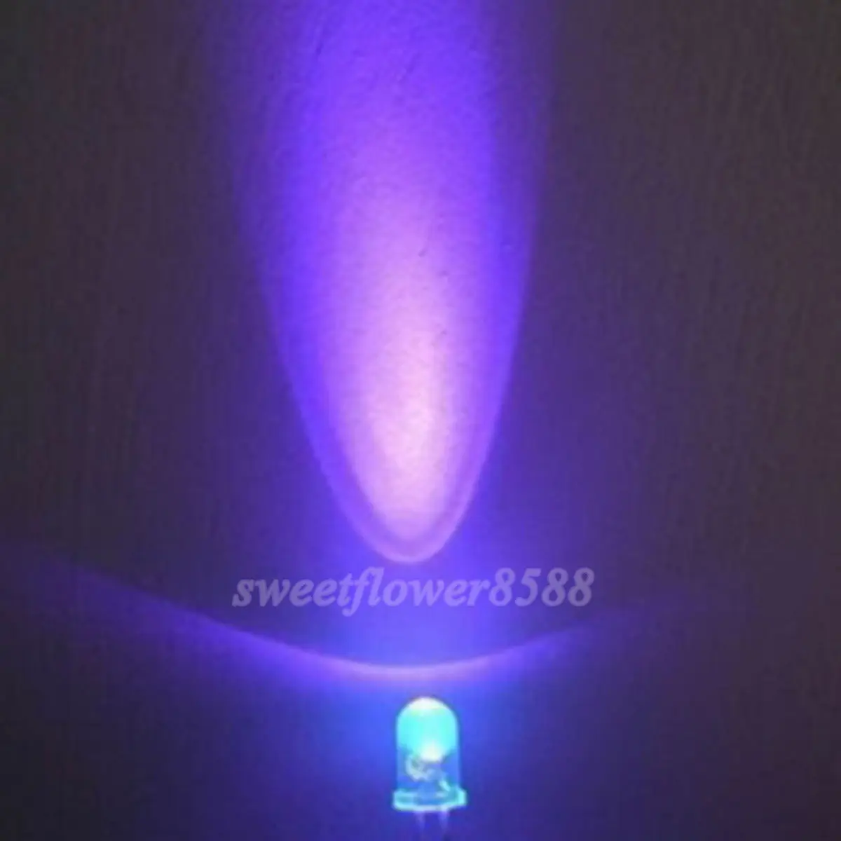 NEW 200pcs 3mm Purple UV LED Lamp Ultra Bright Led Light Bulb Uv Purple