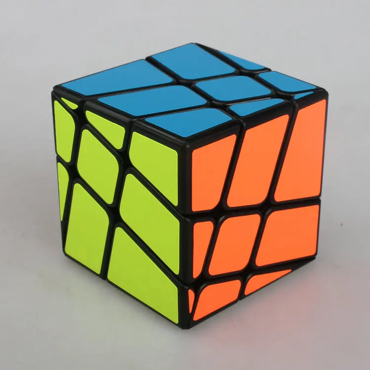 Высокое качество YongJun Moyu Crazy Fenghuo Fisher Cube 3x3x3 волшебный куб головоломка на скорость часы-кольцо с крышкой игрушки Специальные игрушки