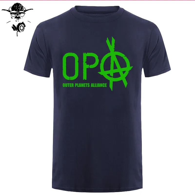 Хлопок o-образным вырезом пользовательские мужские футболки с принтом Футболка OPA-The Expanse Мужская футболка
