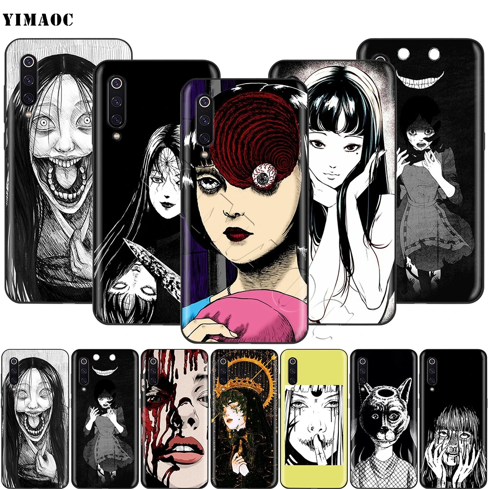 

YIMAOC Japanese Horror Comic Tomie Case for Xiaomi Redmi mi Note MAX 3 6a 7 6 8 9 se mi6 mi8 a1 a2 Lite pocophone f1