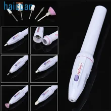 HAICAR 1 компл./5 Биты нескольких Применение ногтей Книги по искусству электродрель Советы буфера довольно Маникюр Педикюр Уход за лошадьми инструмент ногтей книги по искусству инструменты