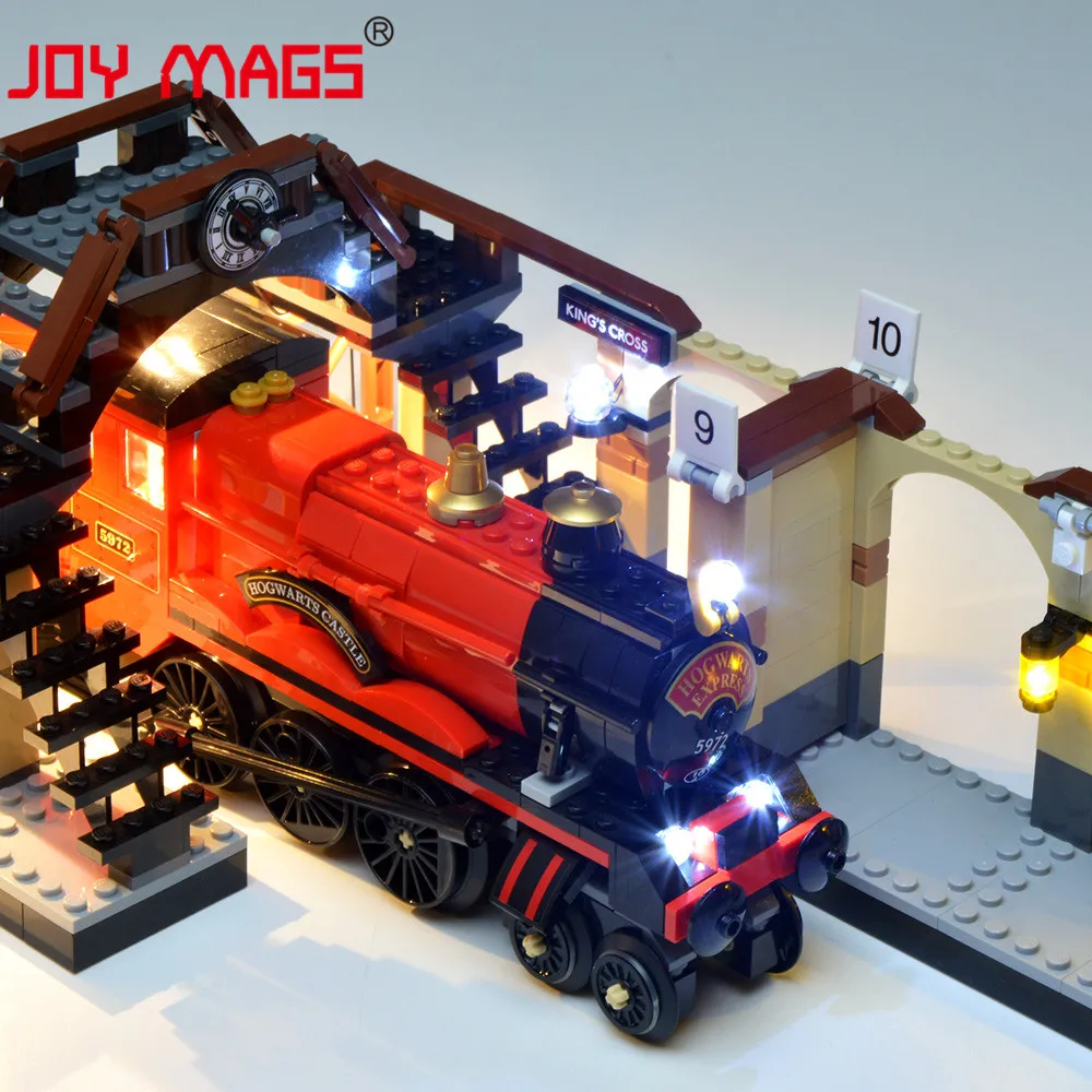 Комплект со светодиодсветильник кой JOY MAGS для 75955 хогварт набор Экспресс