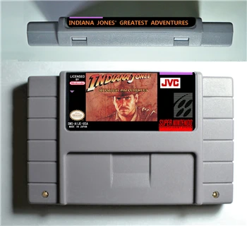 

Indiana Jones' Greatest Adventures - Action Game Cartridge US Version