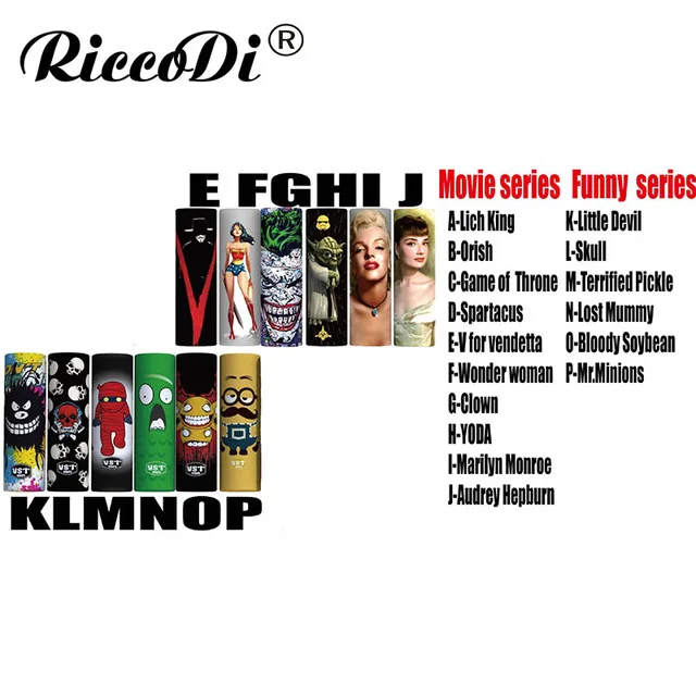10-20-30pcs-Wholesale-18650-Battery-Wrapper-Electronic-Cigarette-Accessory-Cartoon-Decoration-Battery-Sticker.jpg_640x640