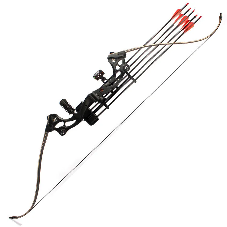 Buy 30 55 lbs Black Recurve bow of 64 inchesfor