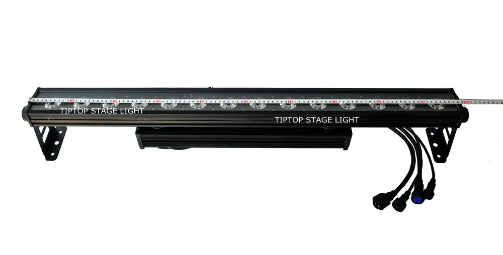 TIPTOP свет этапа IP65 Водонепроницаемый 14x30 Вт RGB 3IN1 светодиодные прожекторы свет Фоновые украшения Flash Pixel дневного света CE ROHS