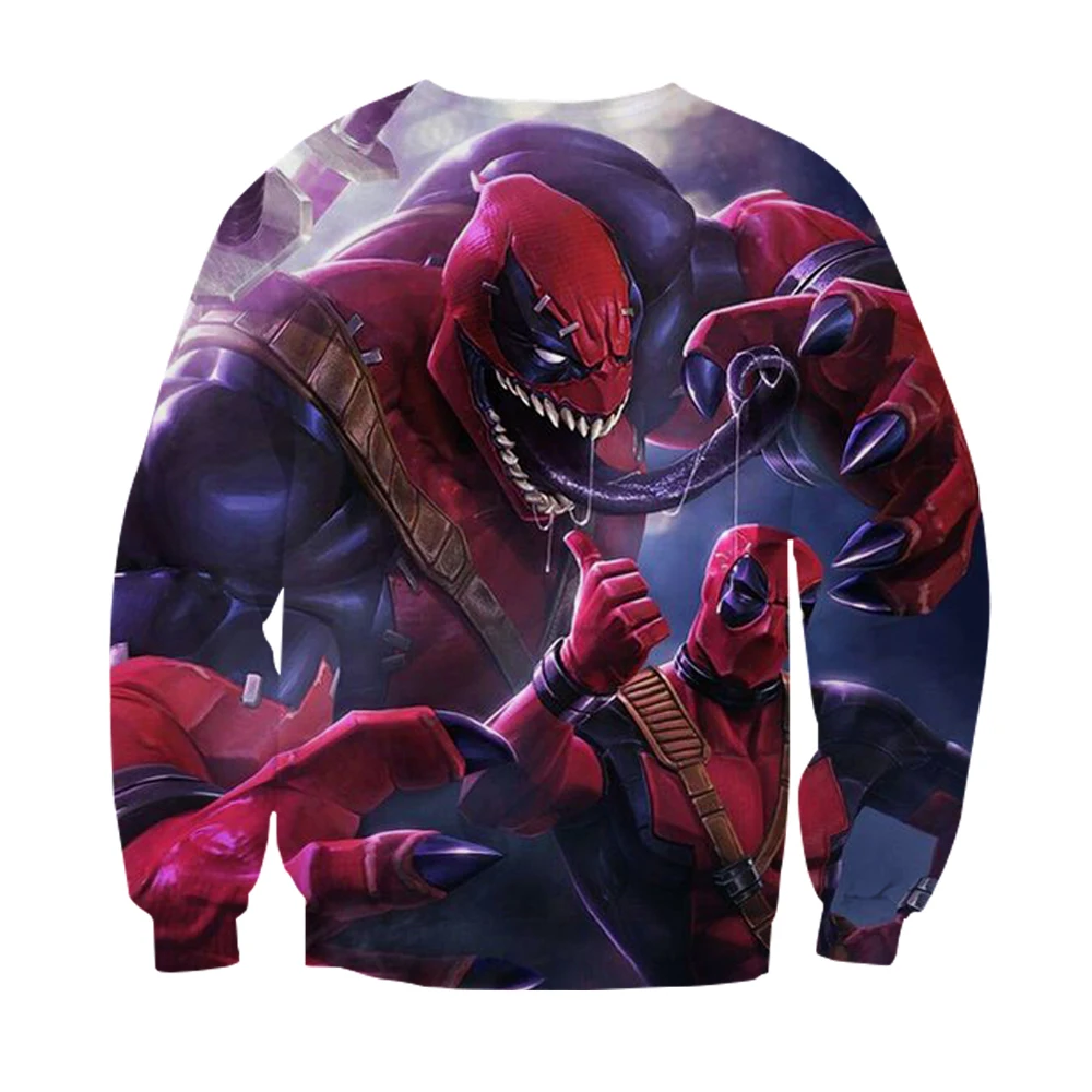 NEW Sins Sweatshirts Hoodie Men Spiderman Printed Streetwear Sweatshirt Teens Boys Hip Hop Ulzzang Clothes Oversized Tracksuits