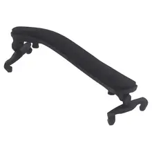 Регулируемый держатель для скрипки на плечо, Мягкий ABS губка, черный держатель для 3/4 4/4 скрипки, Запчасти и аксессуары для скрипки LN04