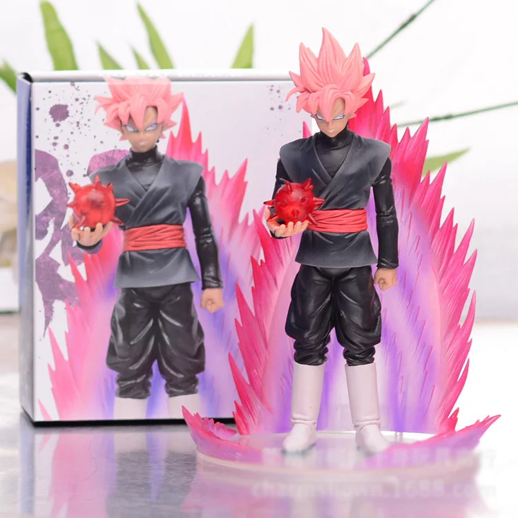 Экшн-фигурки Dragon B Z Super saiyan розовые/черные аниме с героями мультфильмов модель KEN HU