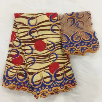 

Lace fabric for women bazin riche getzner bazin riche getzner 2019 new cotton fabric tissu africain high quality 7yard/lot B327