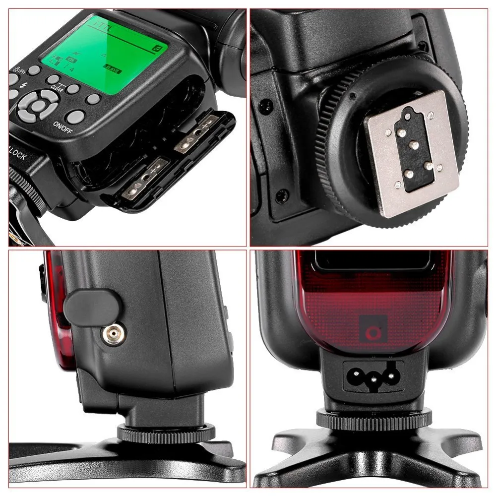 Neewer i-ttl HSS Slave Открытый Вспышка Speedlite стробоскоп светильник для Nikon DSLR камер, таких как Nikon D7200 D7100 D7000 D5500