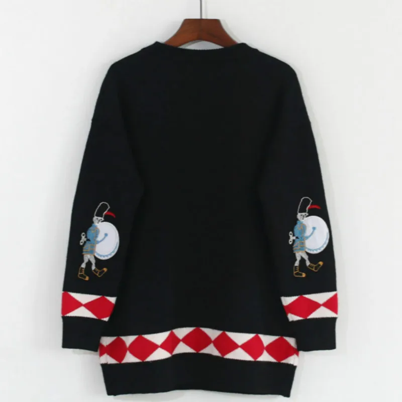 Winter Runway Sweater Women Luxury Brand Design